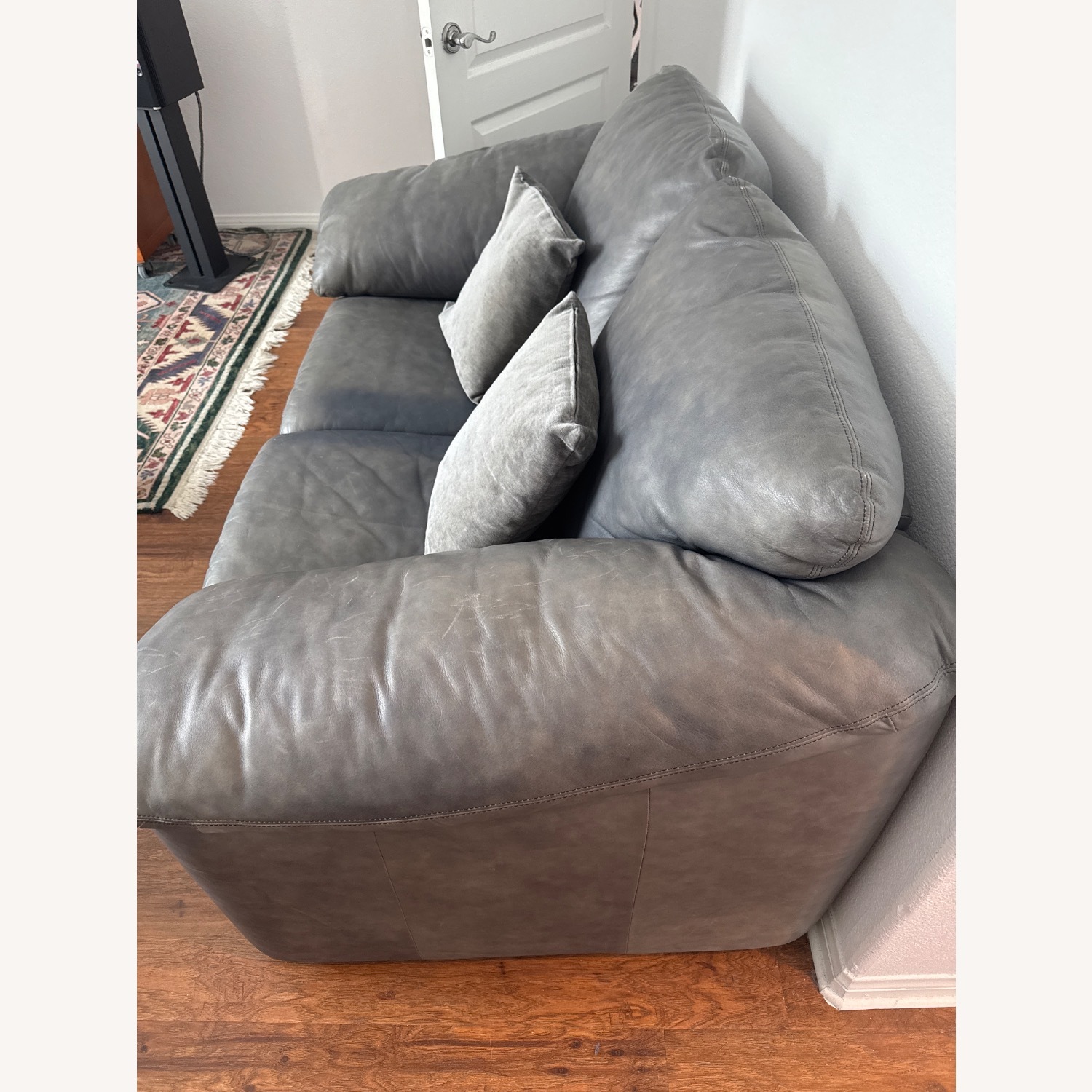 American Leather 2 Seater Couch - image-1