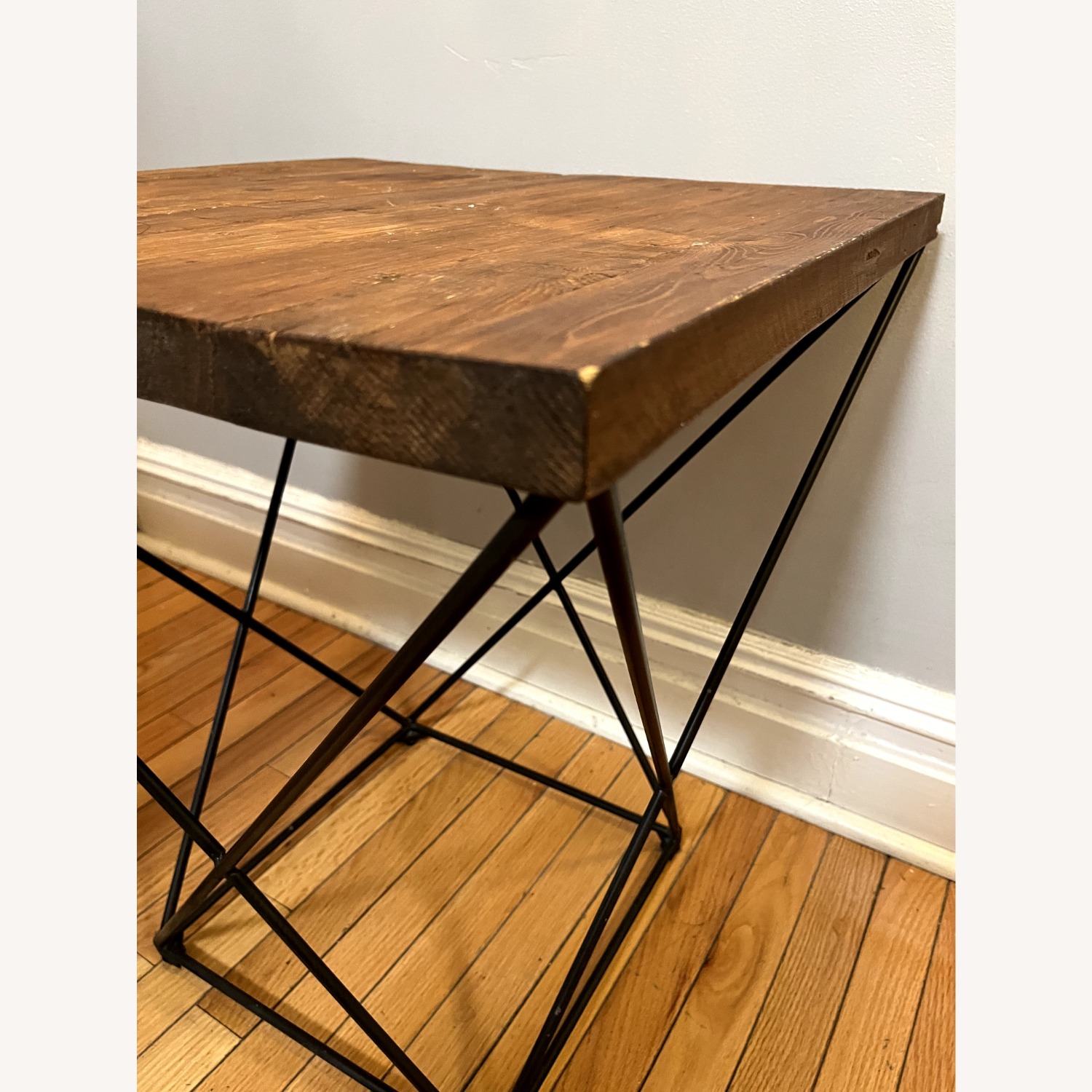 West Elm Square Angled Base Coffee Side Table - image-4