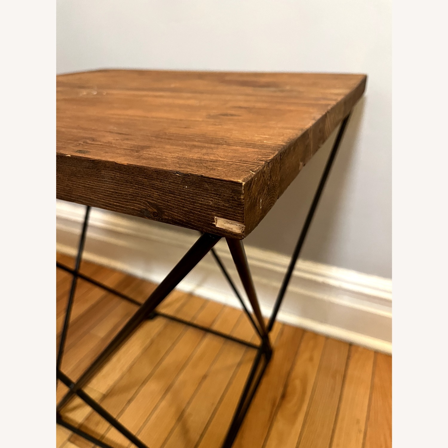 West Elm Square Angled Base Coffee Side Table - image-3