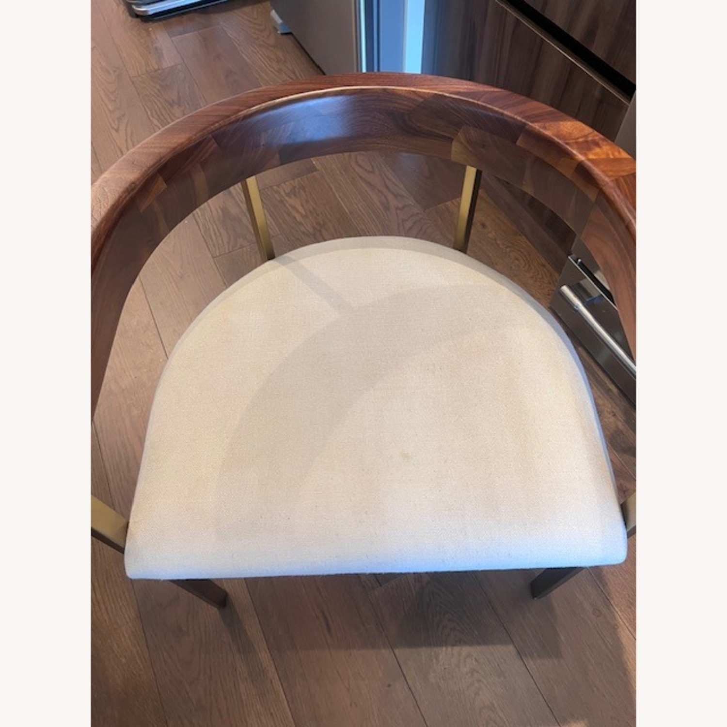 Williams Sonoma Upholstered Dining Armchair - image-4