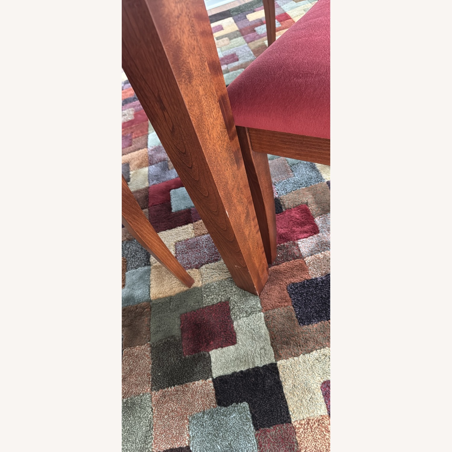 Real Wood Table with 6 Matching Chairs - image-2