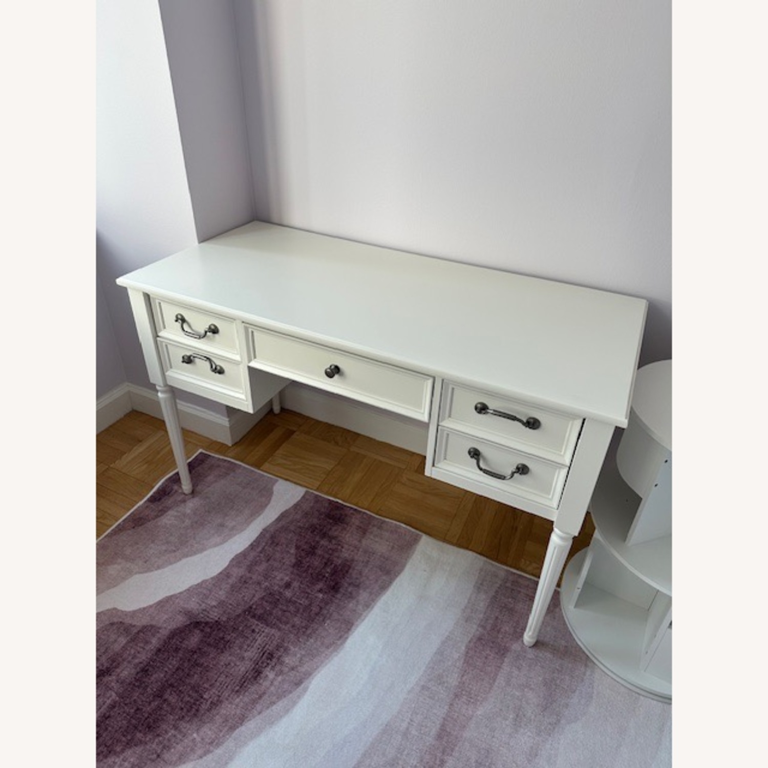 Pottery Barn Kids Blythe Storage Desk White