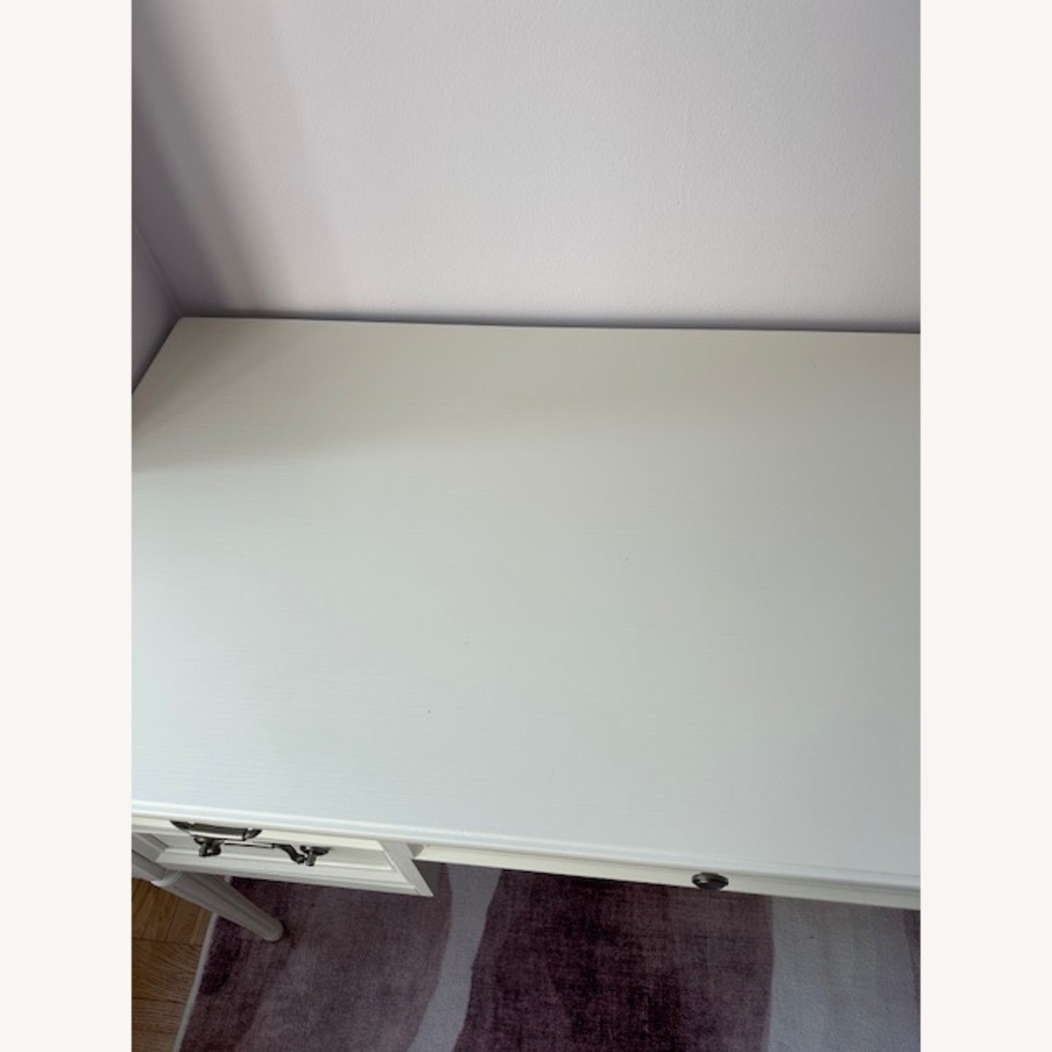 Pottery Barn Kids Blythe Storage Desk White AptDeco