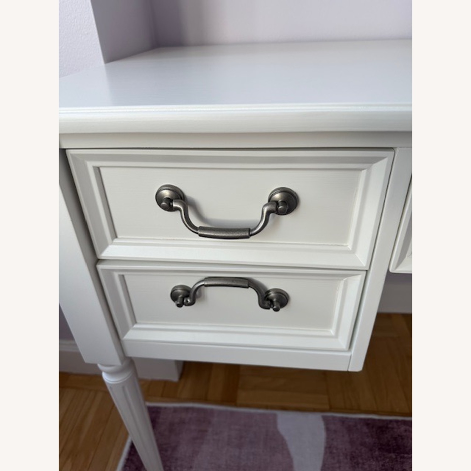 Pottery Barn Kids Blythe Storage Desk White - image-8