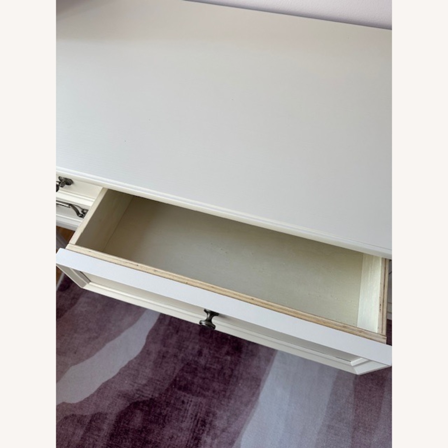 Pottery Barn Kids Blythe Storage Desk White AptDeco