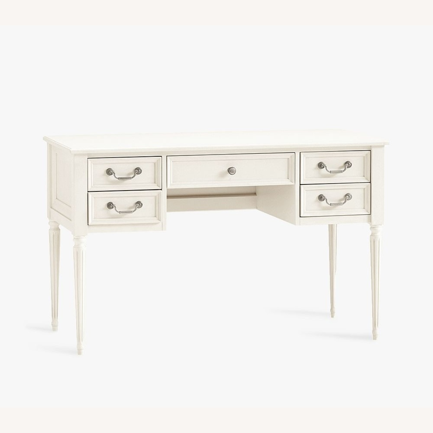 Pottery Barn Kids Blythe Storage Desk White - image-10
