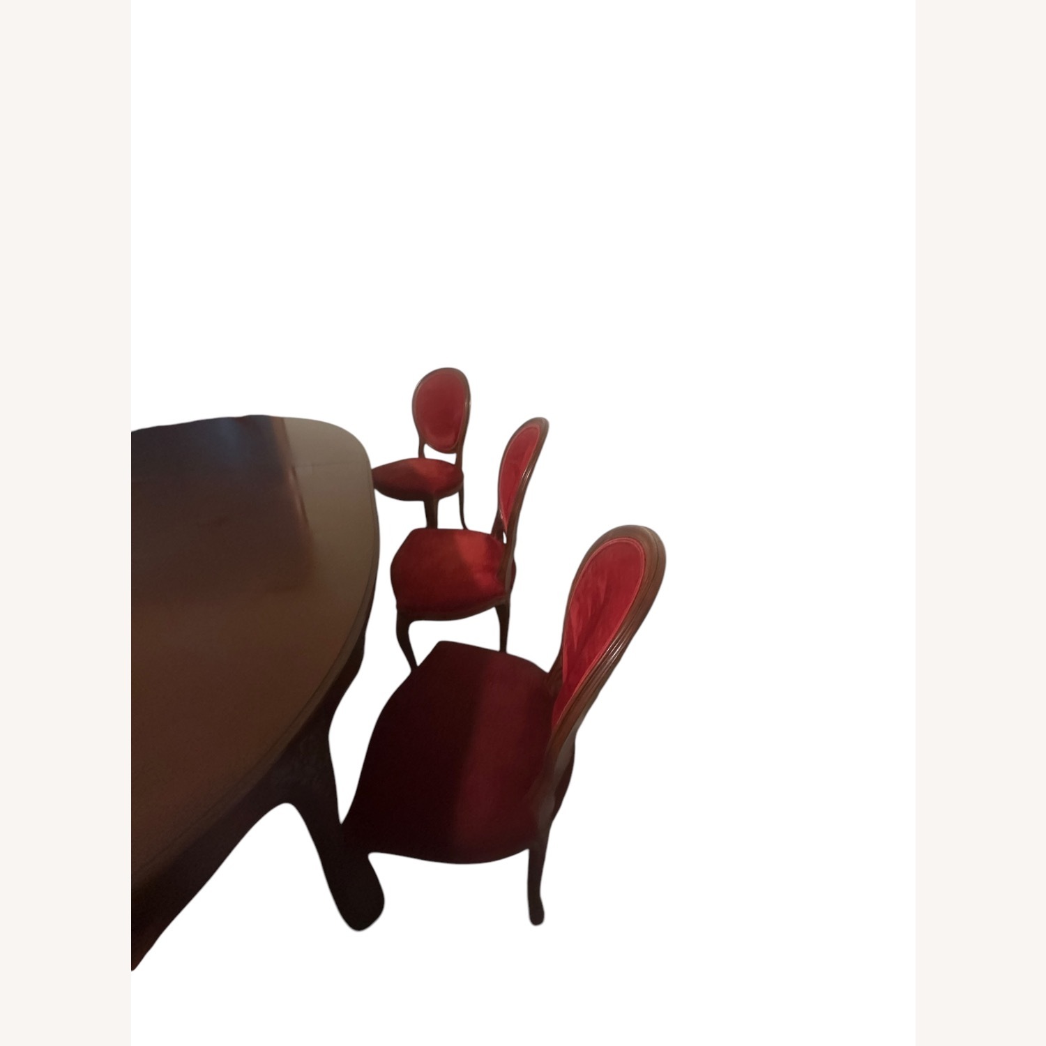 Baker Dining Table with Chairs Vintage  - image-4