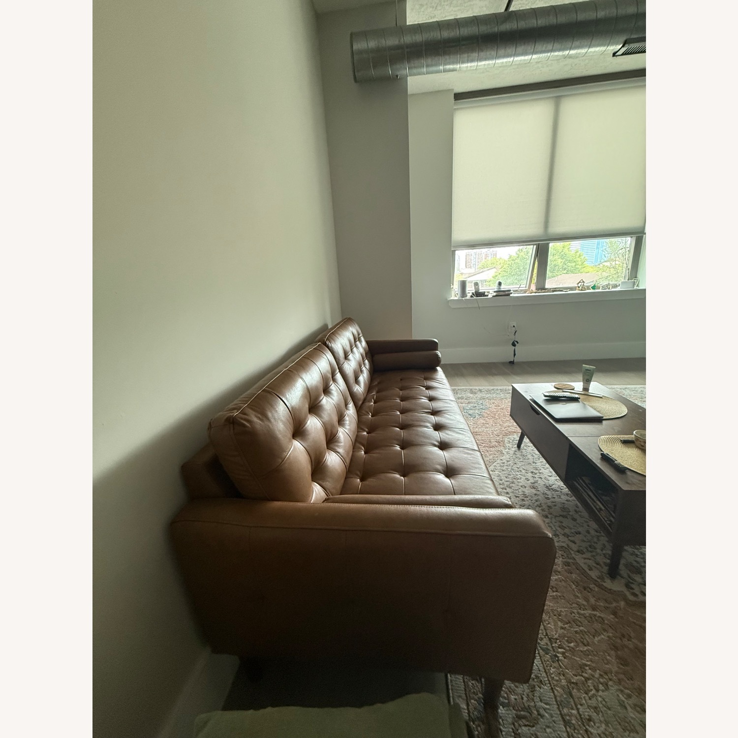 Winston Genuine Leather Sofa - image-2