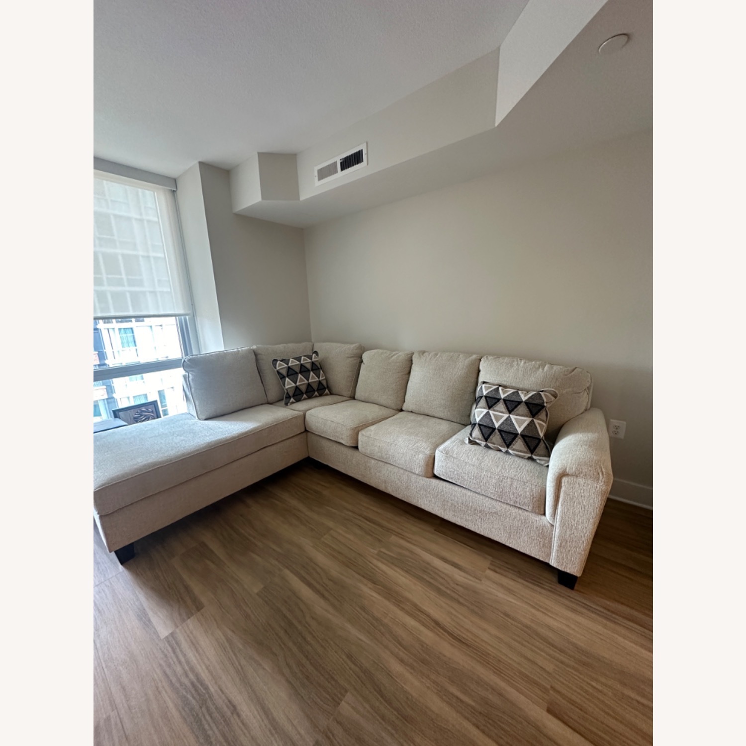 Ashley Abringer Sleeper Sofa with Chaise - image-1