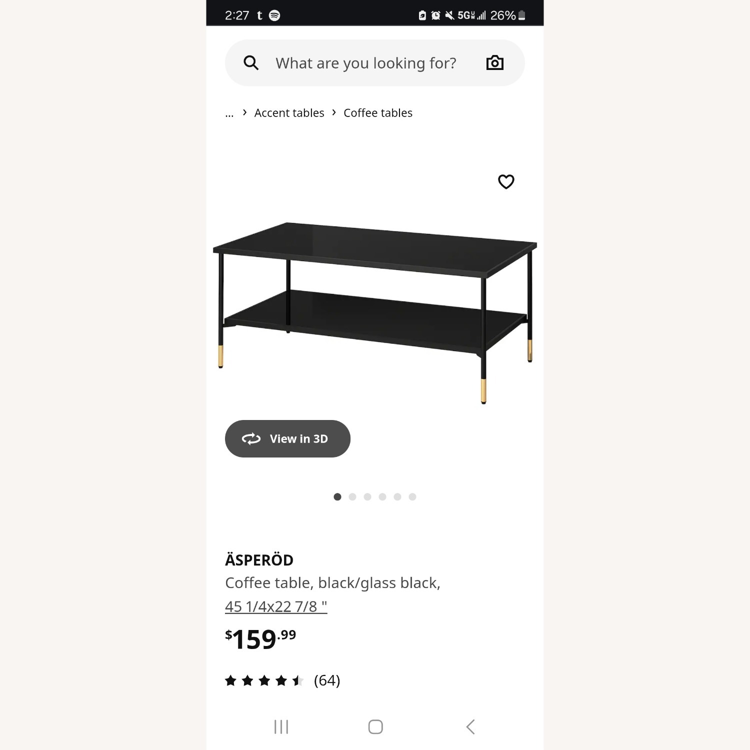 IKEA Asperod Coffee Table - image-4