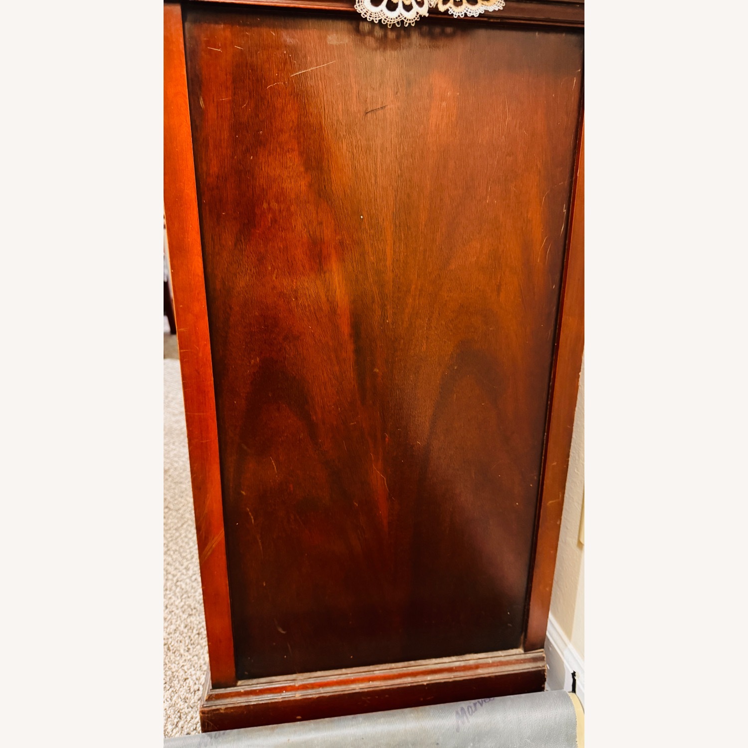 Vintage Buffet Solid Wood with Brass Hardware - image-3