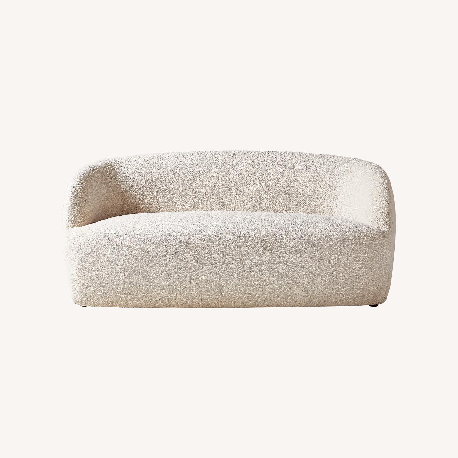 CB2 Gwyneth Boucle Loveseat - image-0