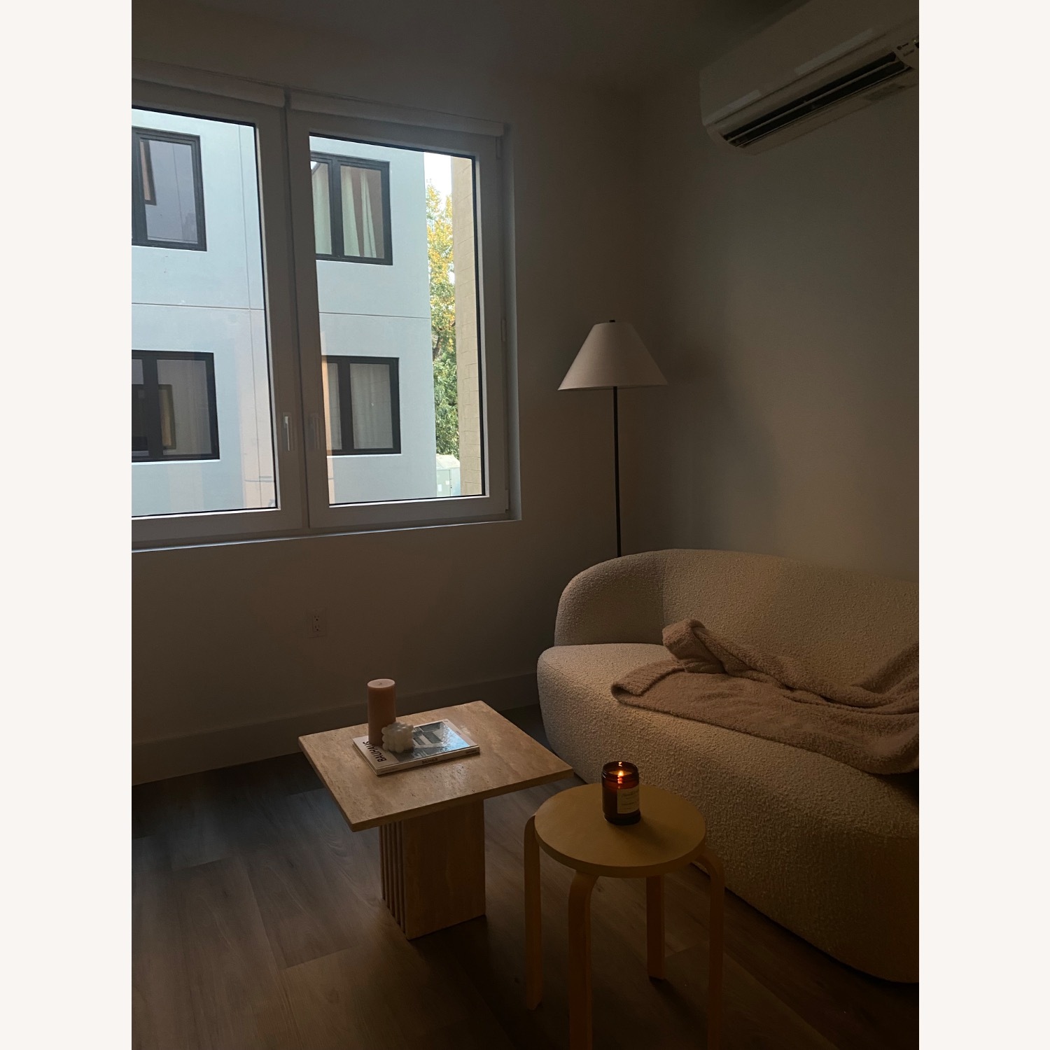 CB2 Gwyneth Boucle Loveseat - image-5