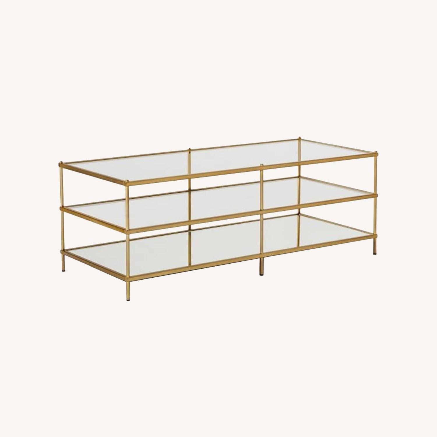 West Elm Terrace Coffee Table 48" - image-2