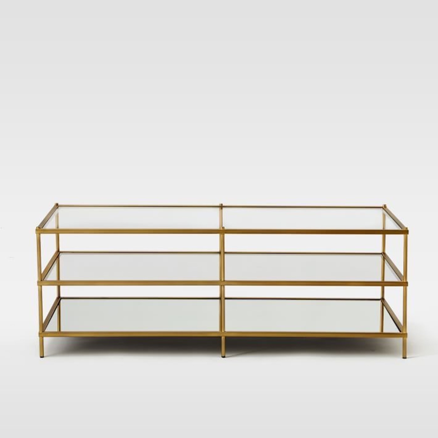 West Elm Terrace Coffee Table 48" - image-1