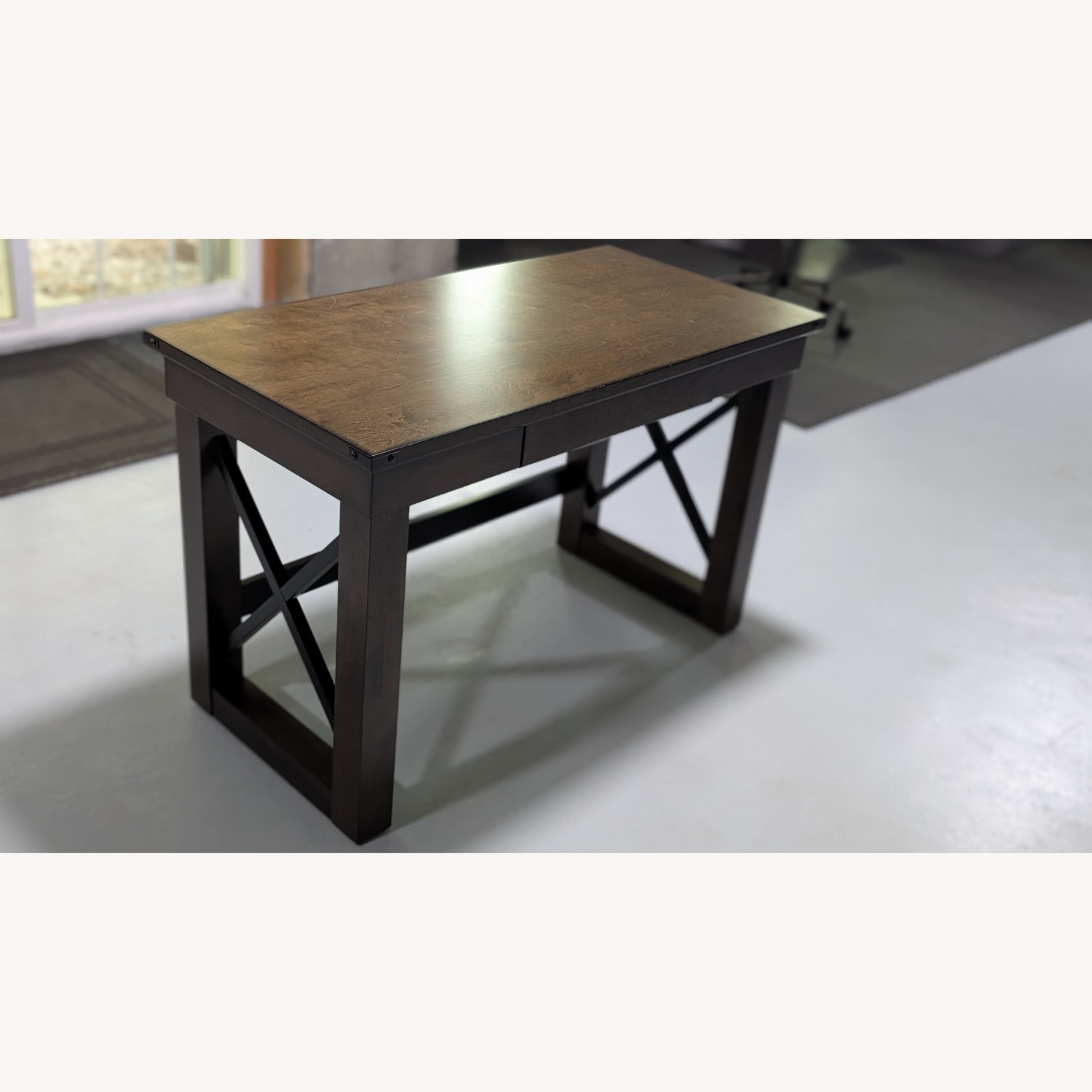 Raymour & Flanigan Writing Desk with Draw - image-4