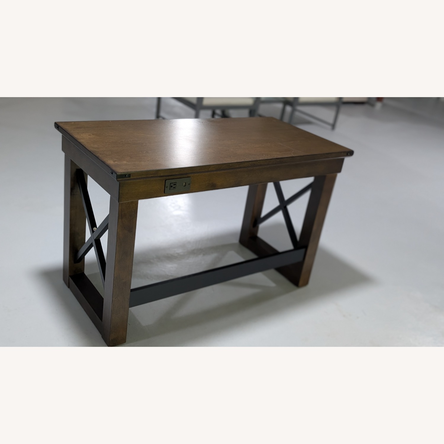 Raymour & Flanigan Writing Desk with Draw - image-2