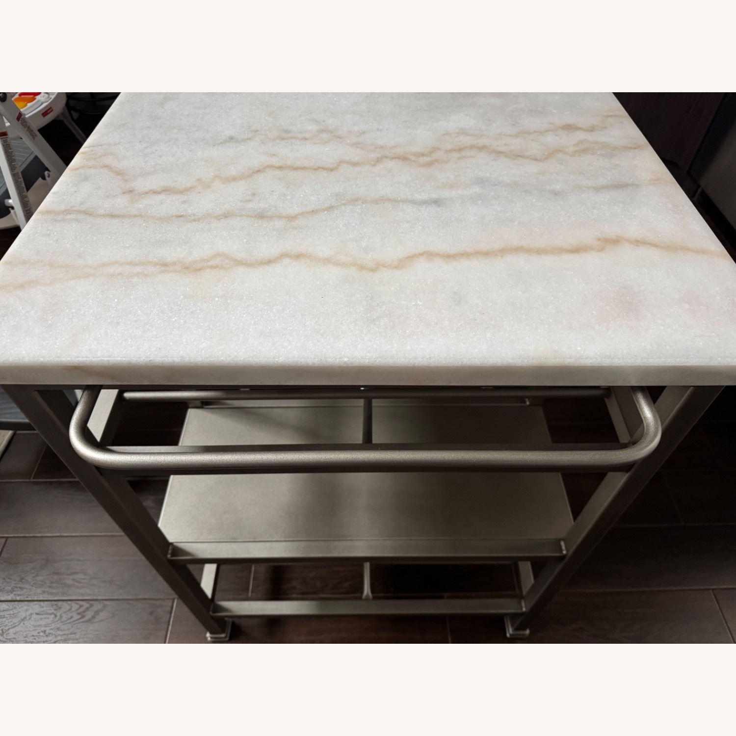 Birch Lane Seyfried Marble Prep Table  - image-4