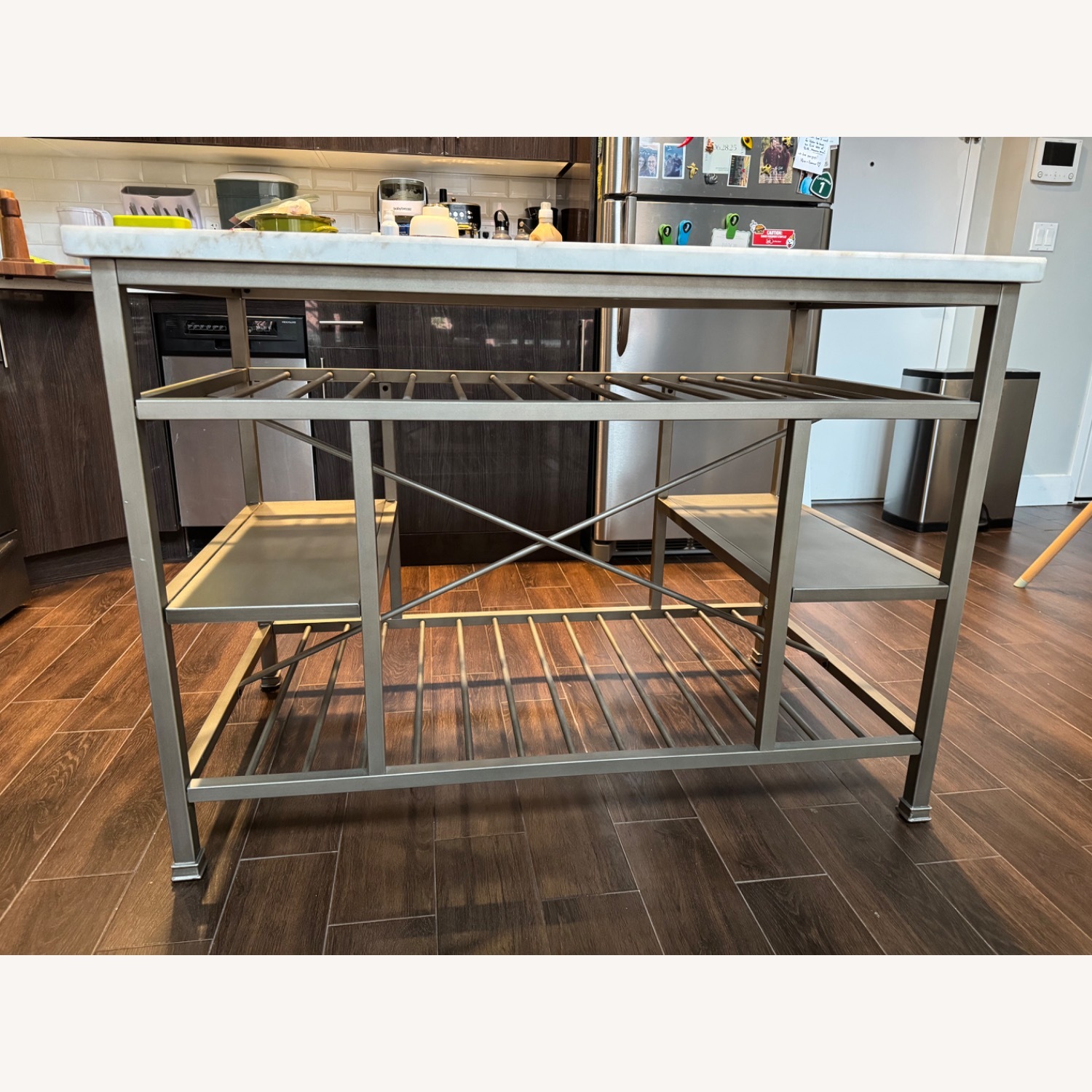 Birch Lane Seyfried Marble Prep Table  - image-1