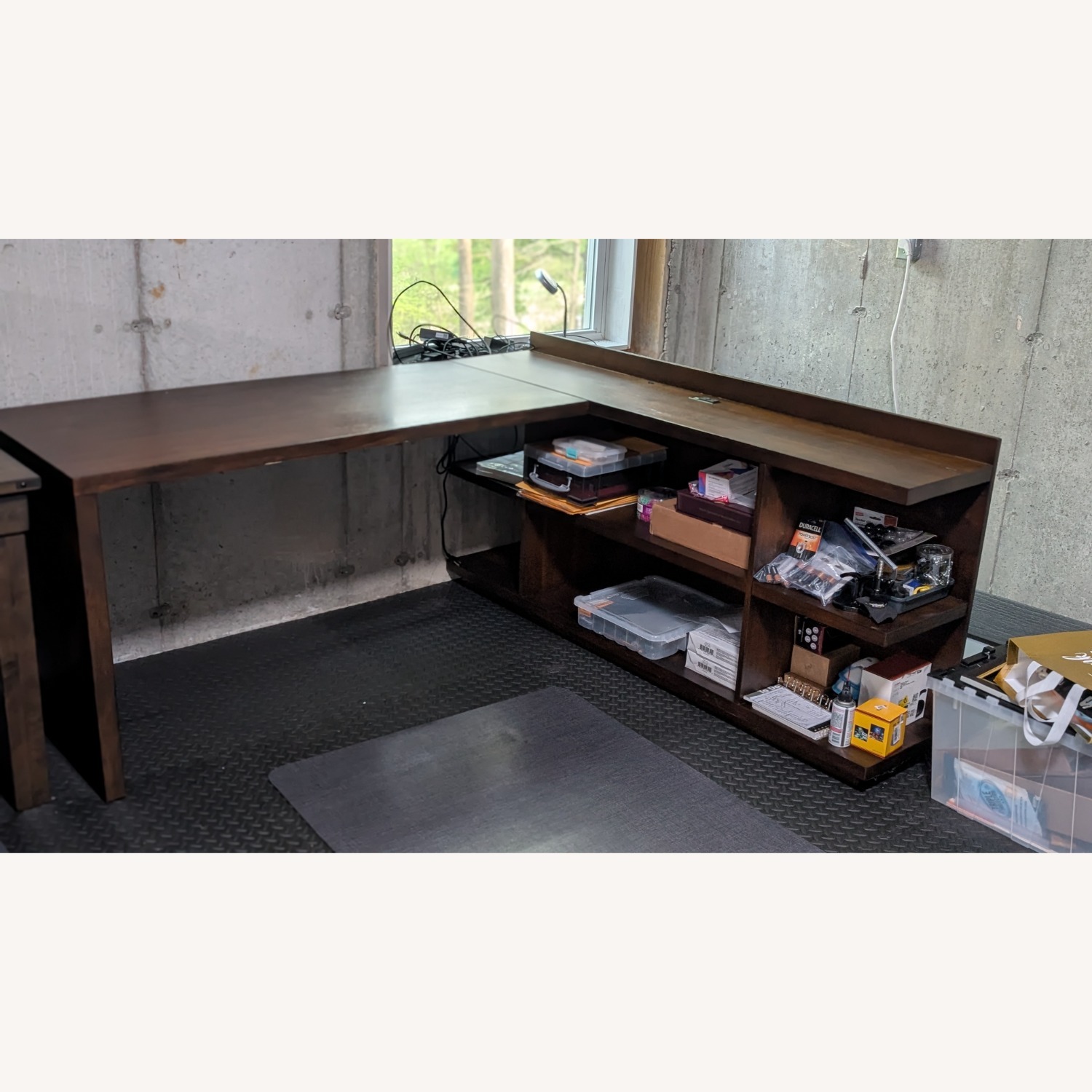 Raymour & Flanigan Newell L-Shaped Computer Desk - image-1