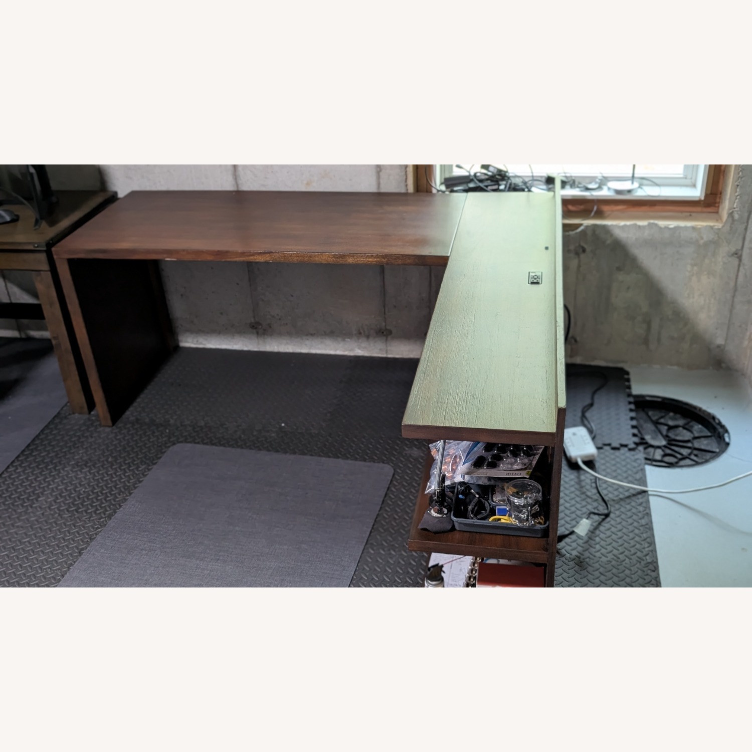 Raymour & Flanigan Newell L-Shaped Computer Desk - image-2