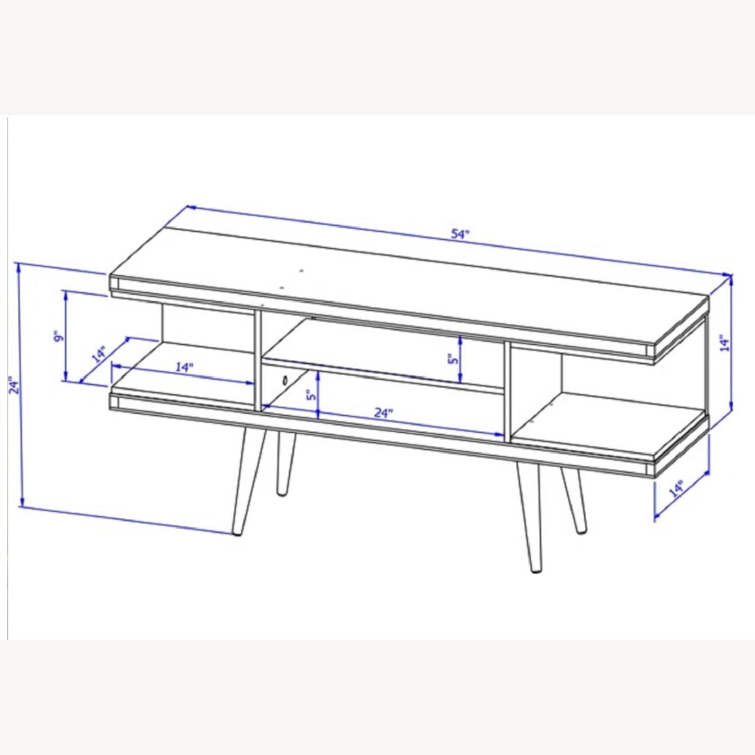 Michaelson Retro Mid Century Media Console TV Stand - image-5