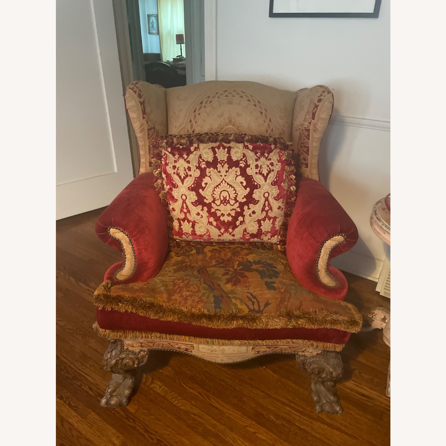 Magnificent Deco Throne Armchairs - image-1