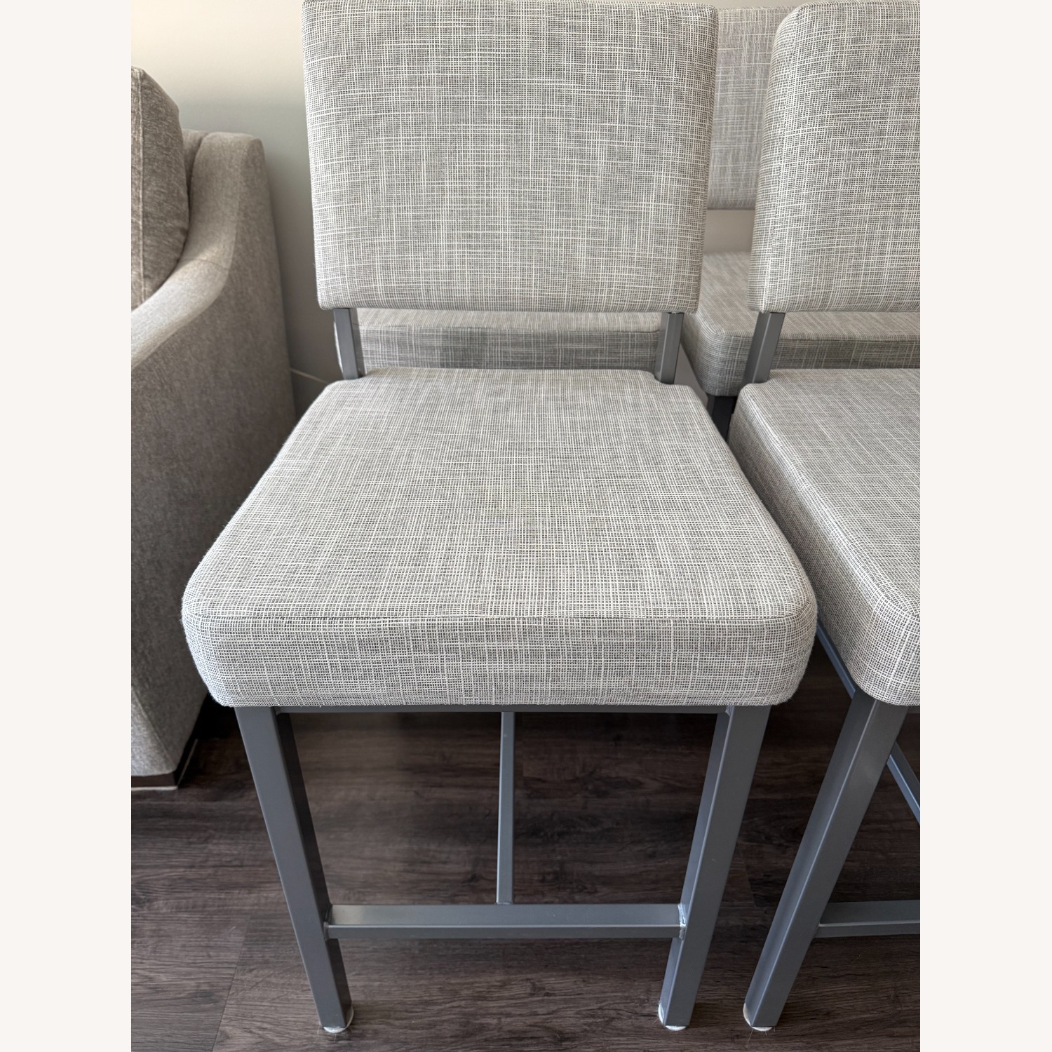 Metall Unique Steel Table and 6 Chairs - image-8