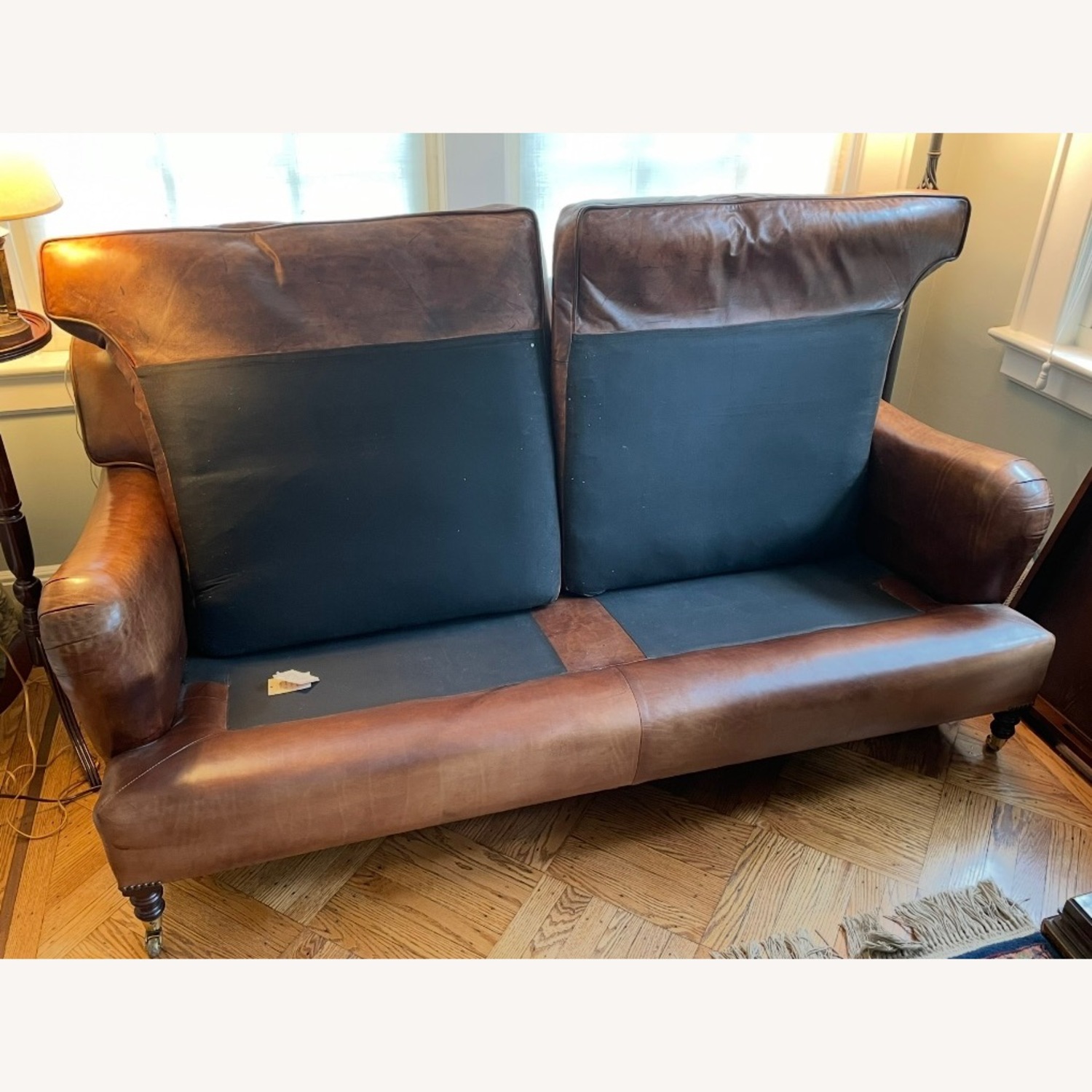 George Smith Brown Sofa - image-2