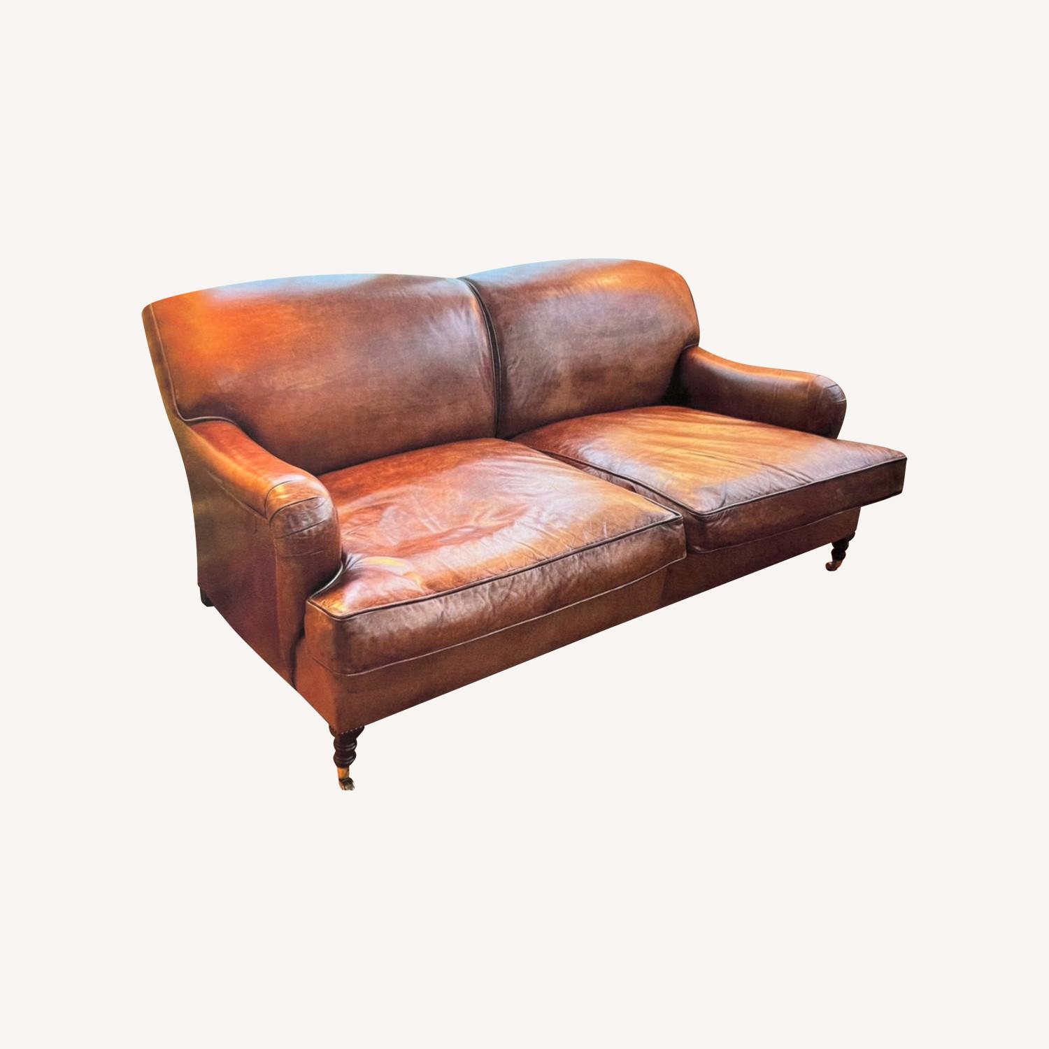 George Smith Brown Sofa - image-0