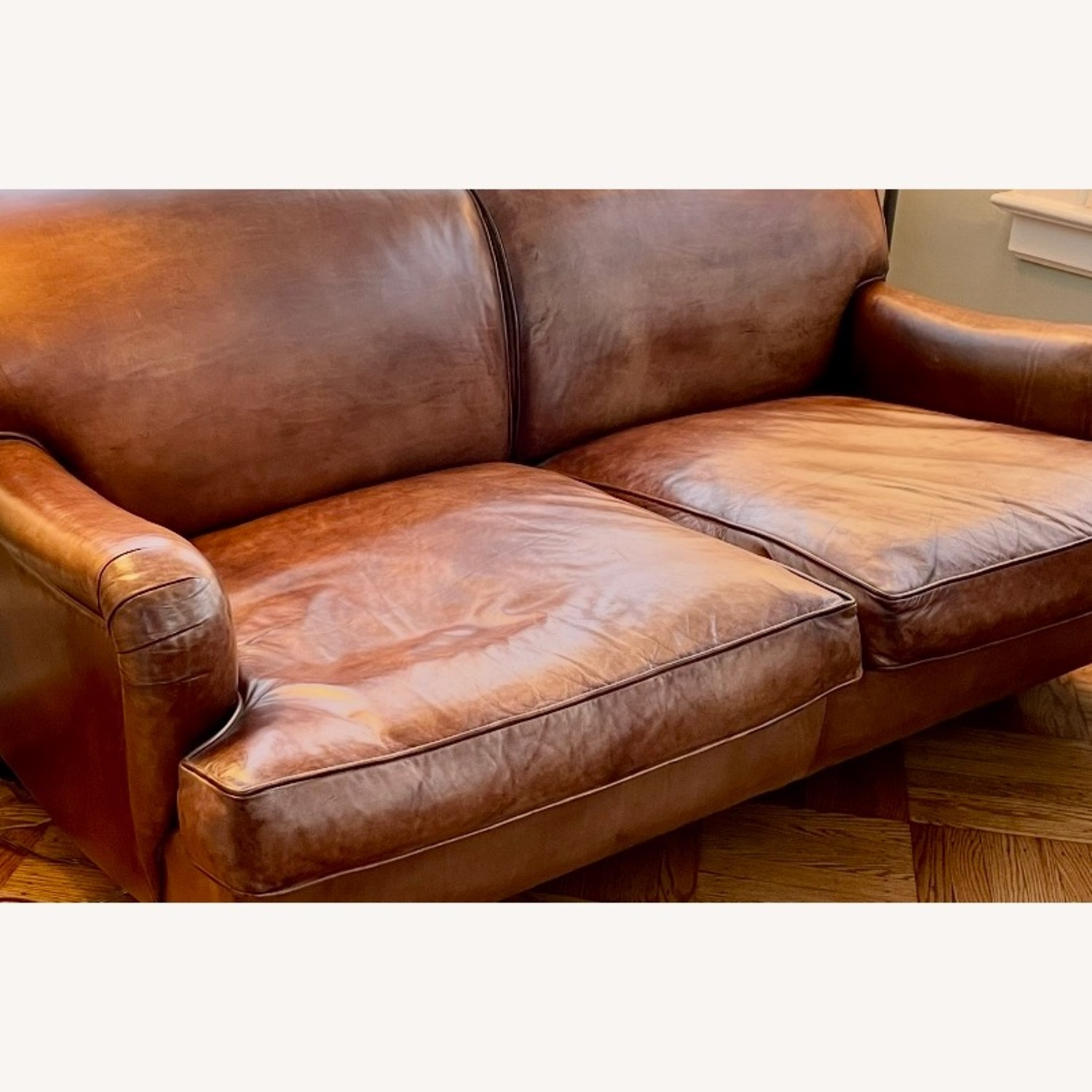 George Smith Brown Sofa - image-4