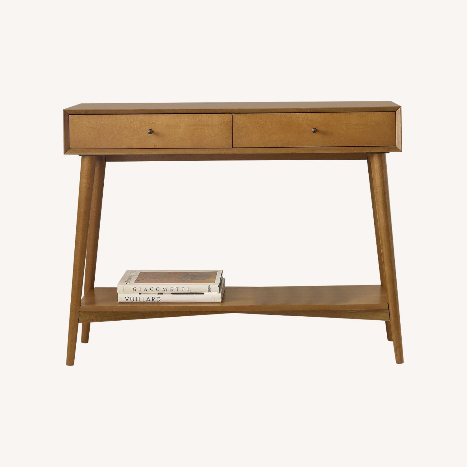 West Elm Mid-Century Mini Console (34") - image-0