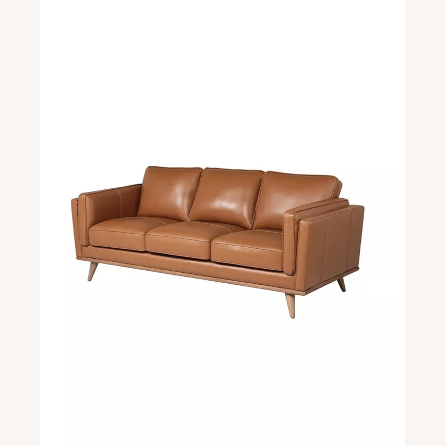 Macy's Leather Couch - image-8