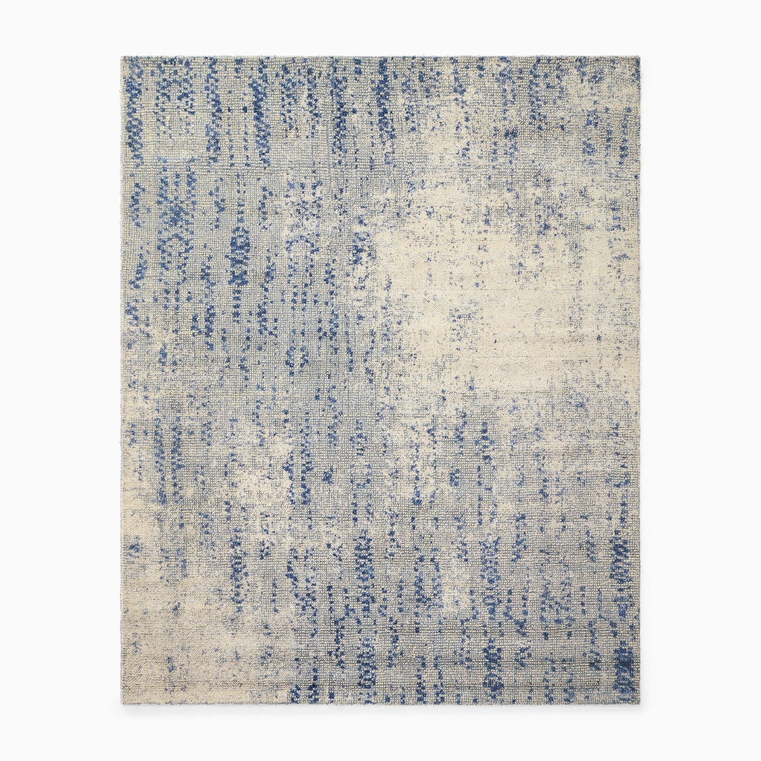 West Elm Distressed Foliage Rug (8x10) - image-0