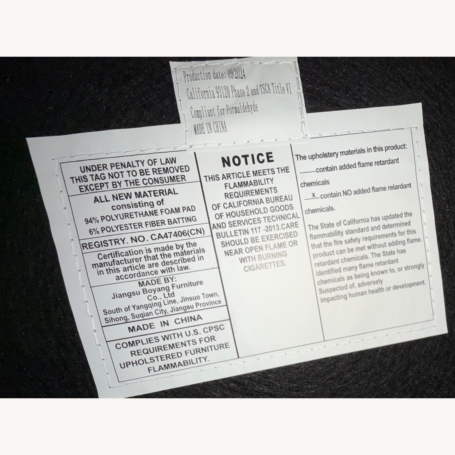 Inayat 90'' Upholstered Sofa - image-4