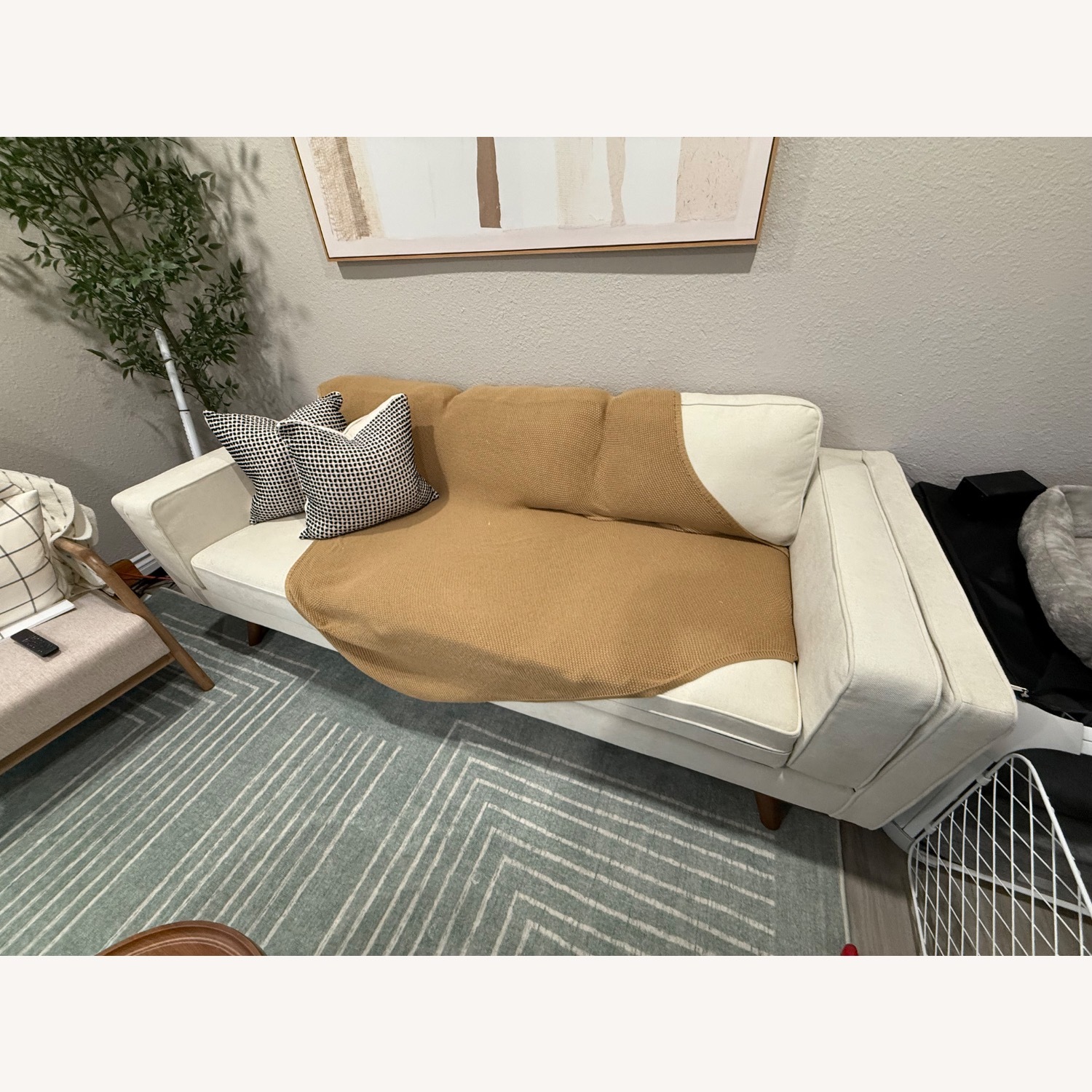 Inayat 90'' Upholstered Sofa - image-2