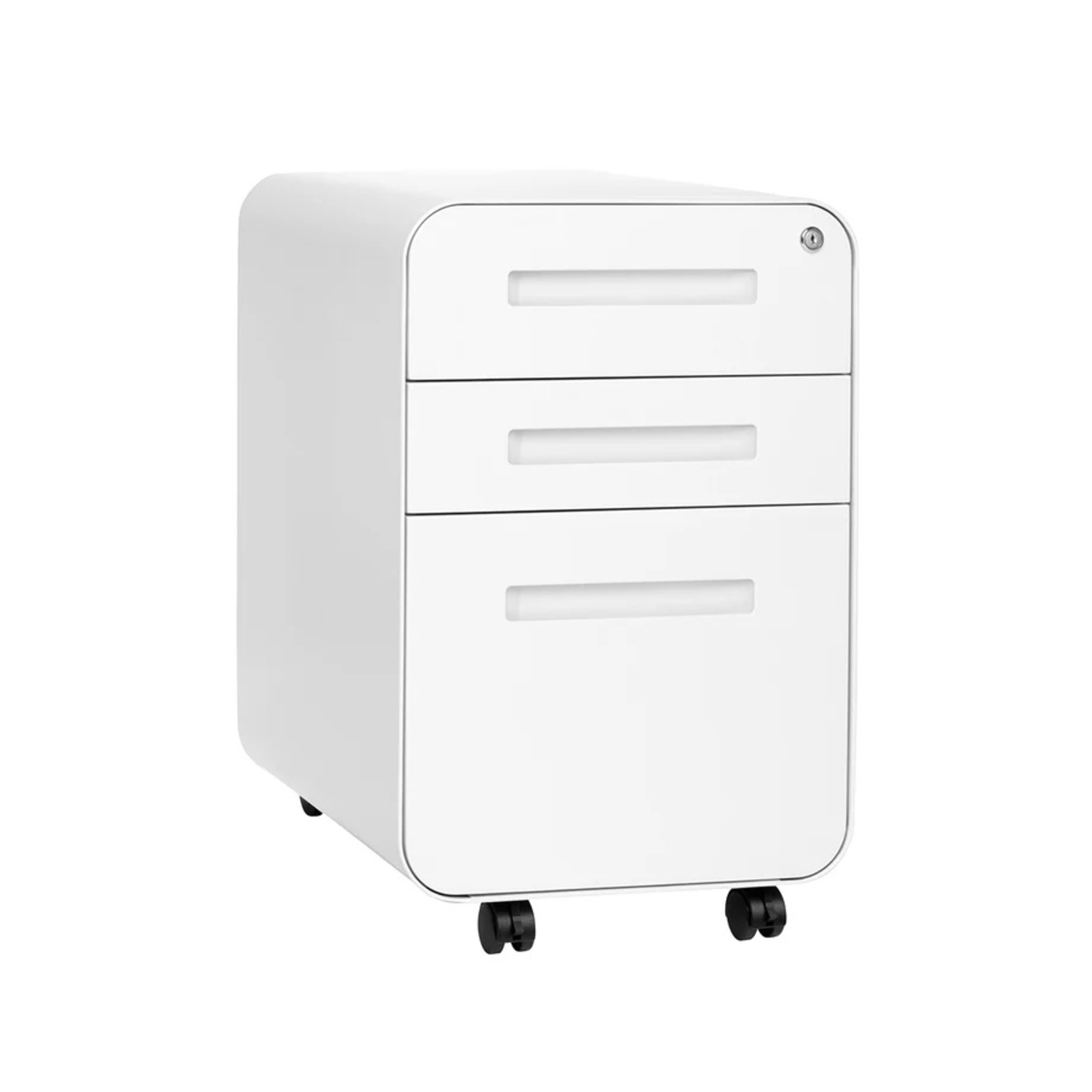 Stockpile Curved 3-drawer File Cabinet - image-7