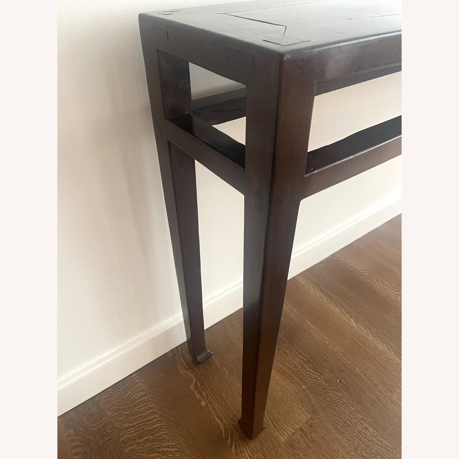 Dark Brown Side Table - image-5