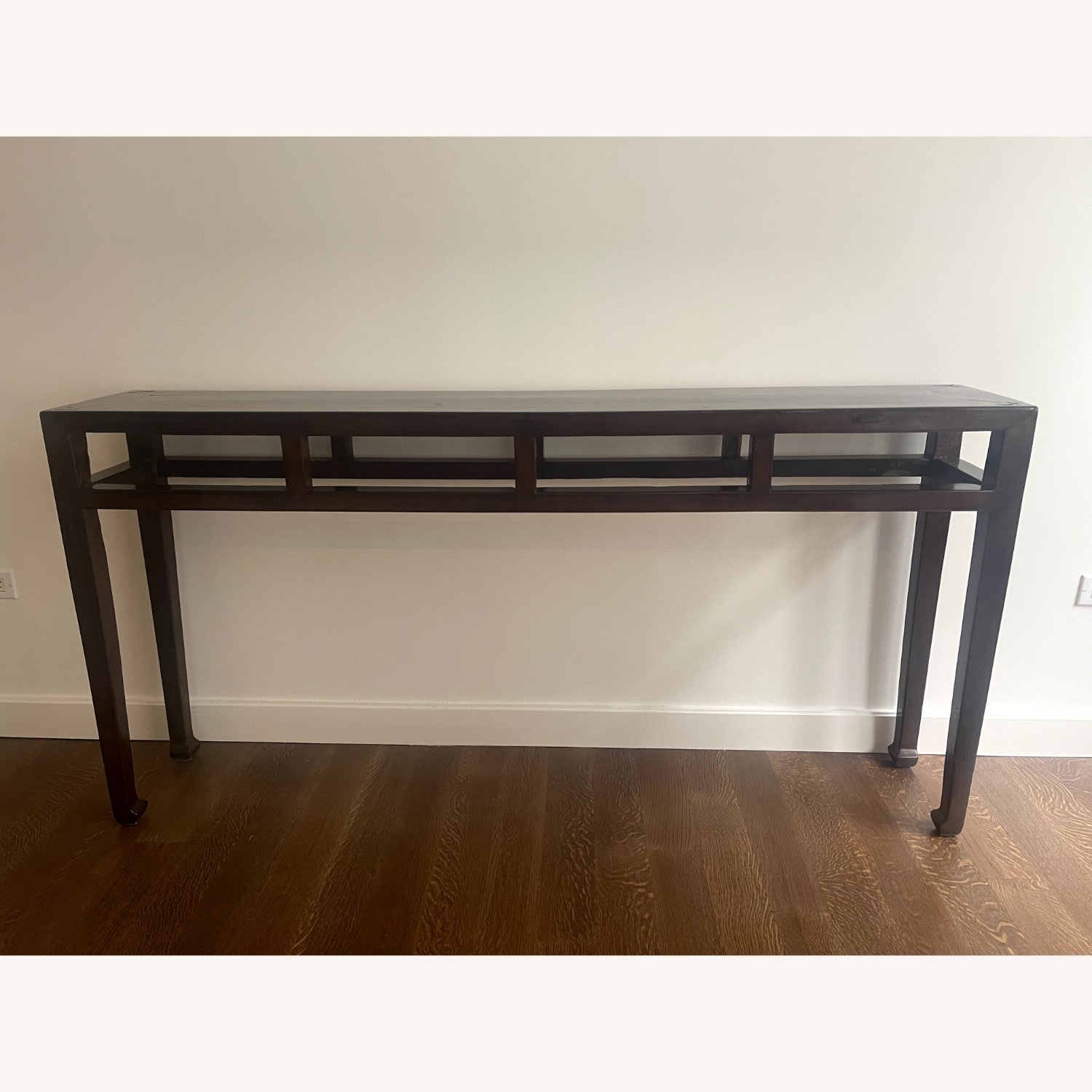 Dark Brown Side Table - image-1