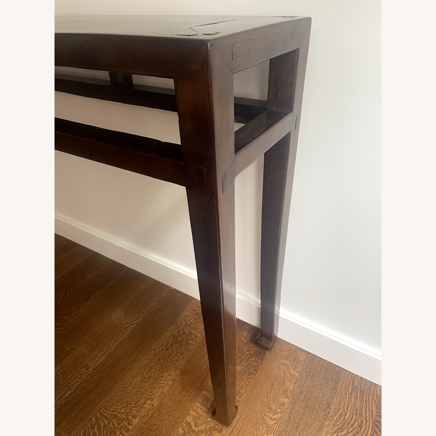 Dark Brown Side Table - image-4