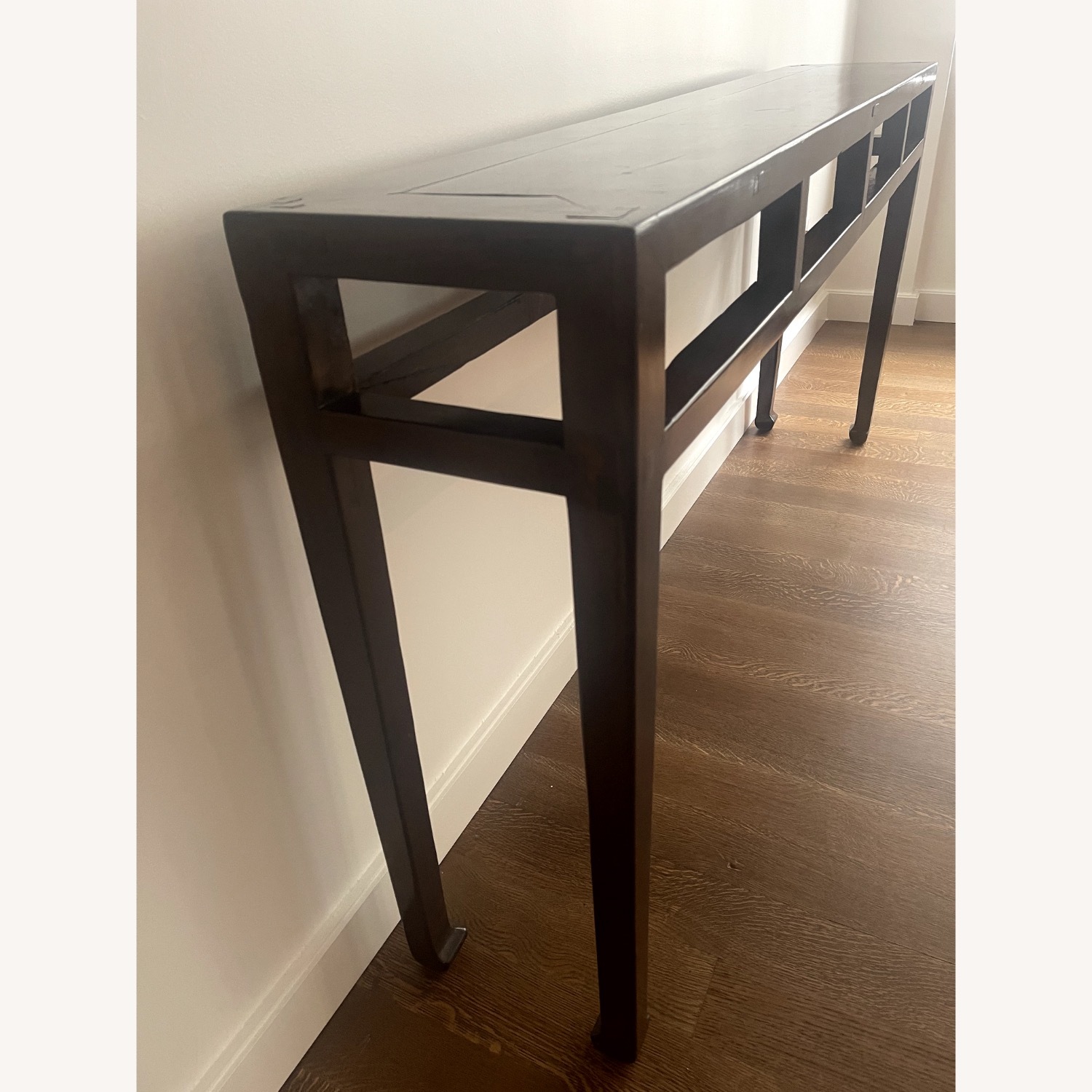 Dark Brown Side Table - image-3