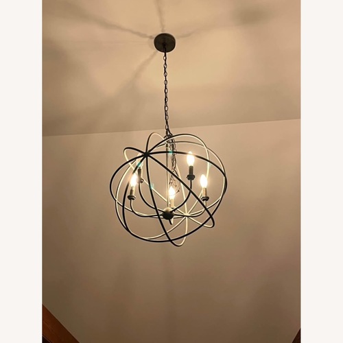 Used Beau 5-Light Orb Chandelier for sale on AptDeco