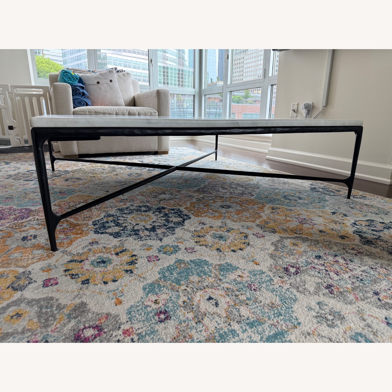 Restoration Hardware Thaddeus Coffee Table - image-2