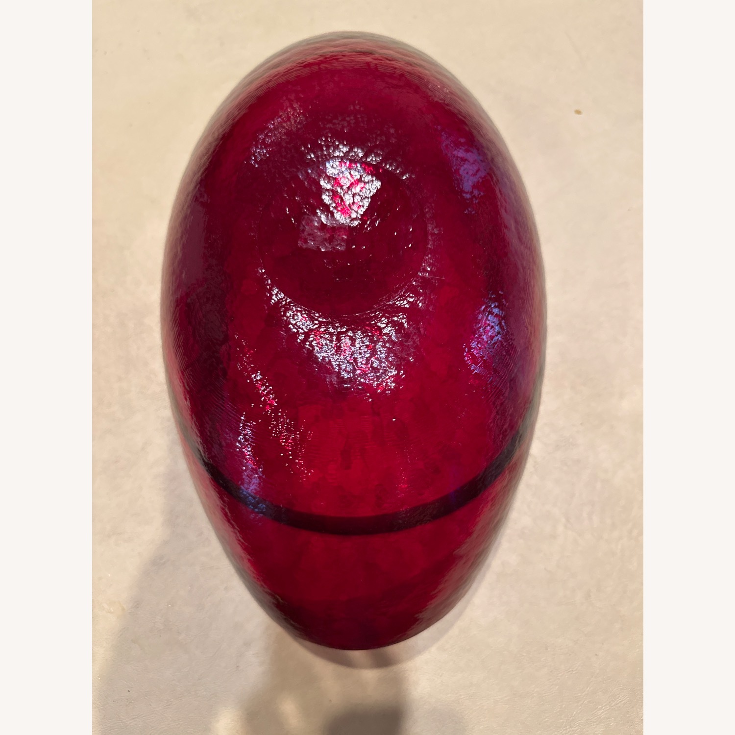 Crate and Barrel Red Decorative Bowl  - image-5