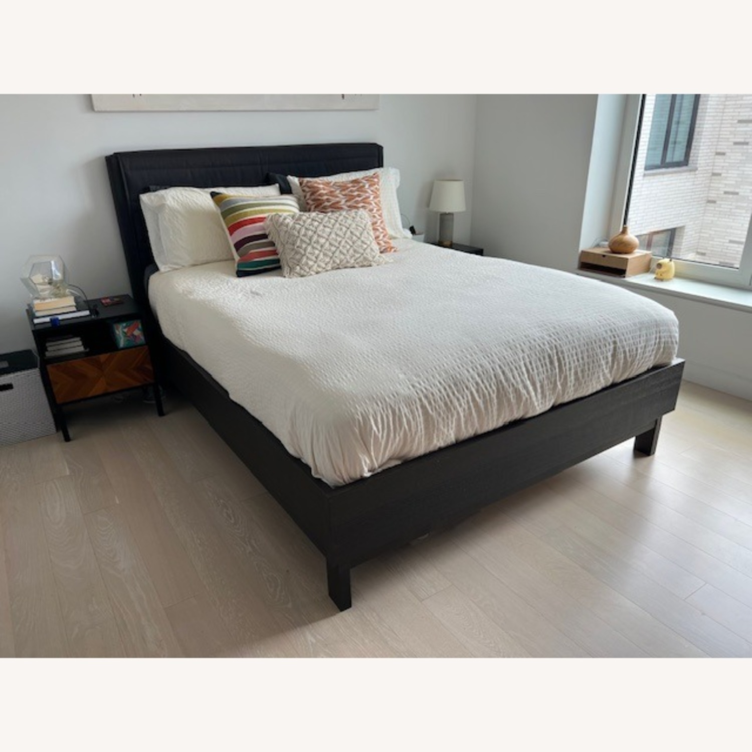 IKEA Wooden Bed Frame - image-1