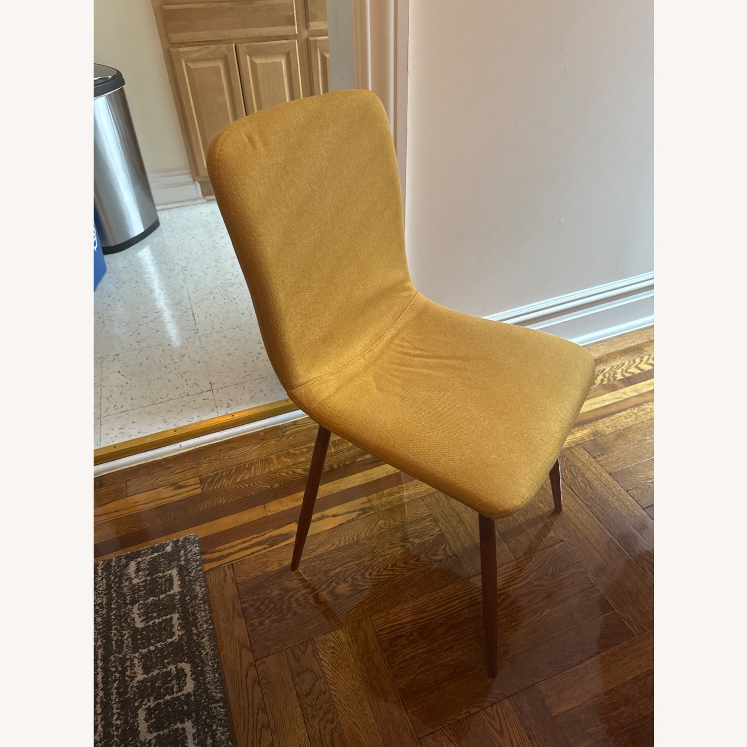 Dining Chairs (Yellow) x4 - image-1