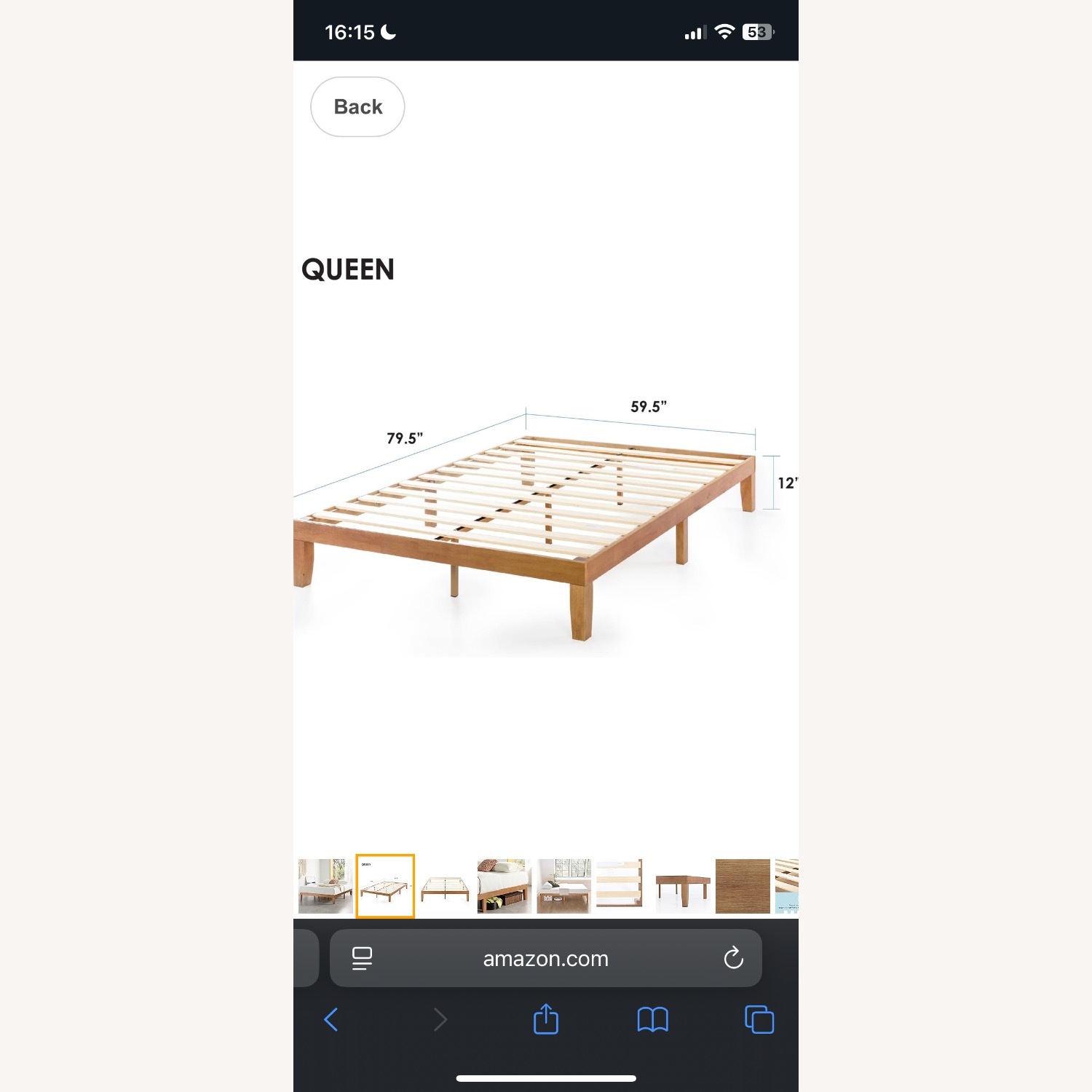 Amazon Mellow Naturalista Classic Bed - image-2
