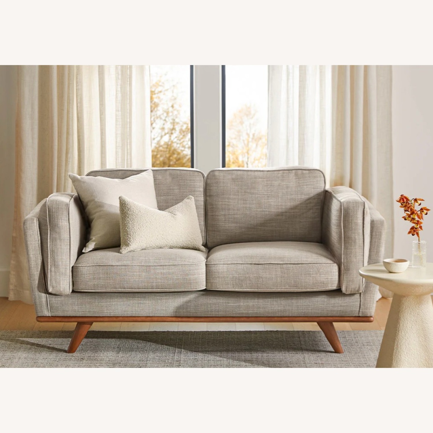 Article Timber 66.5" Light Gray Couch - image-2