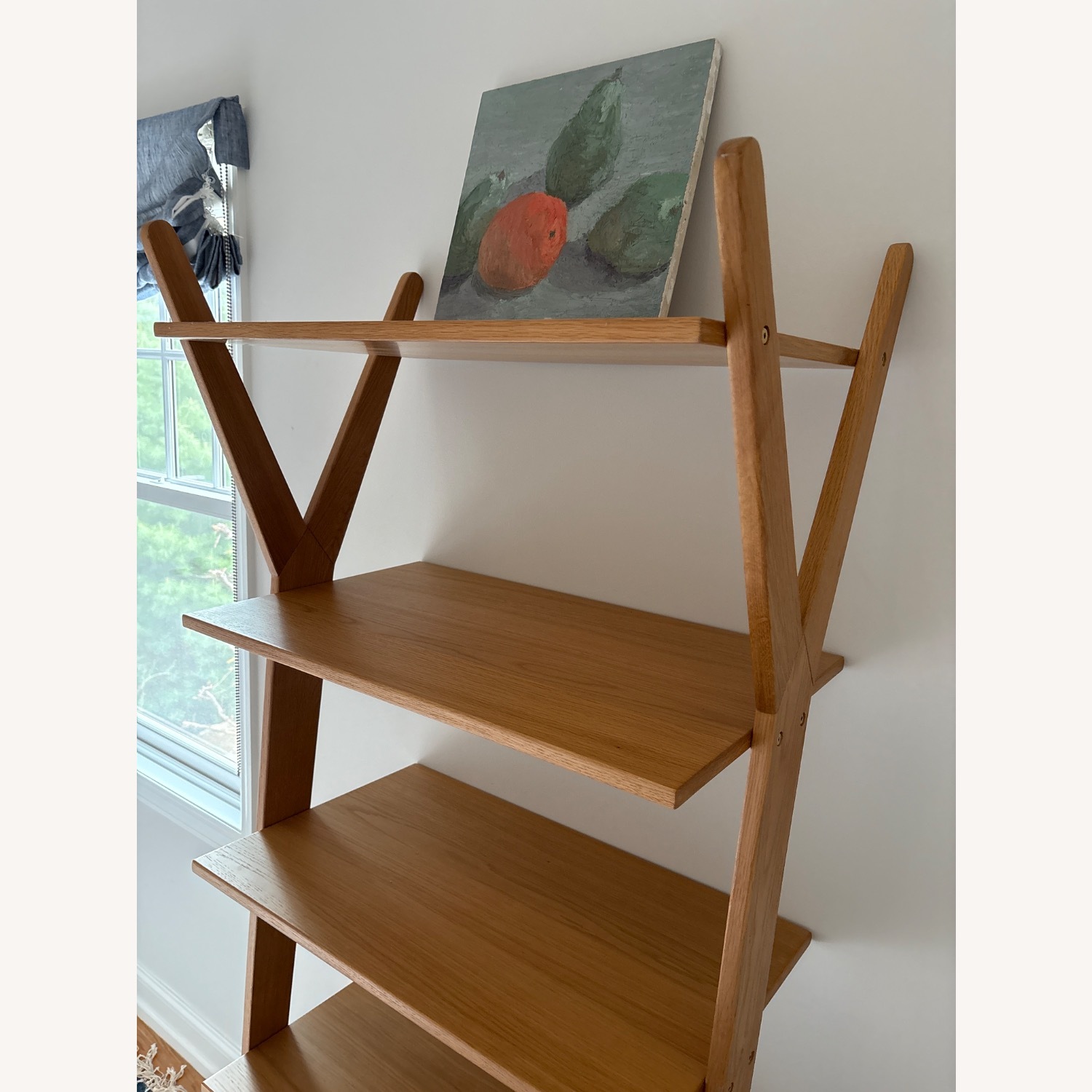 Article Oak Bookcase With Drawer - image-3