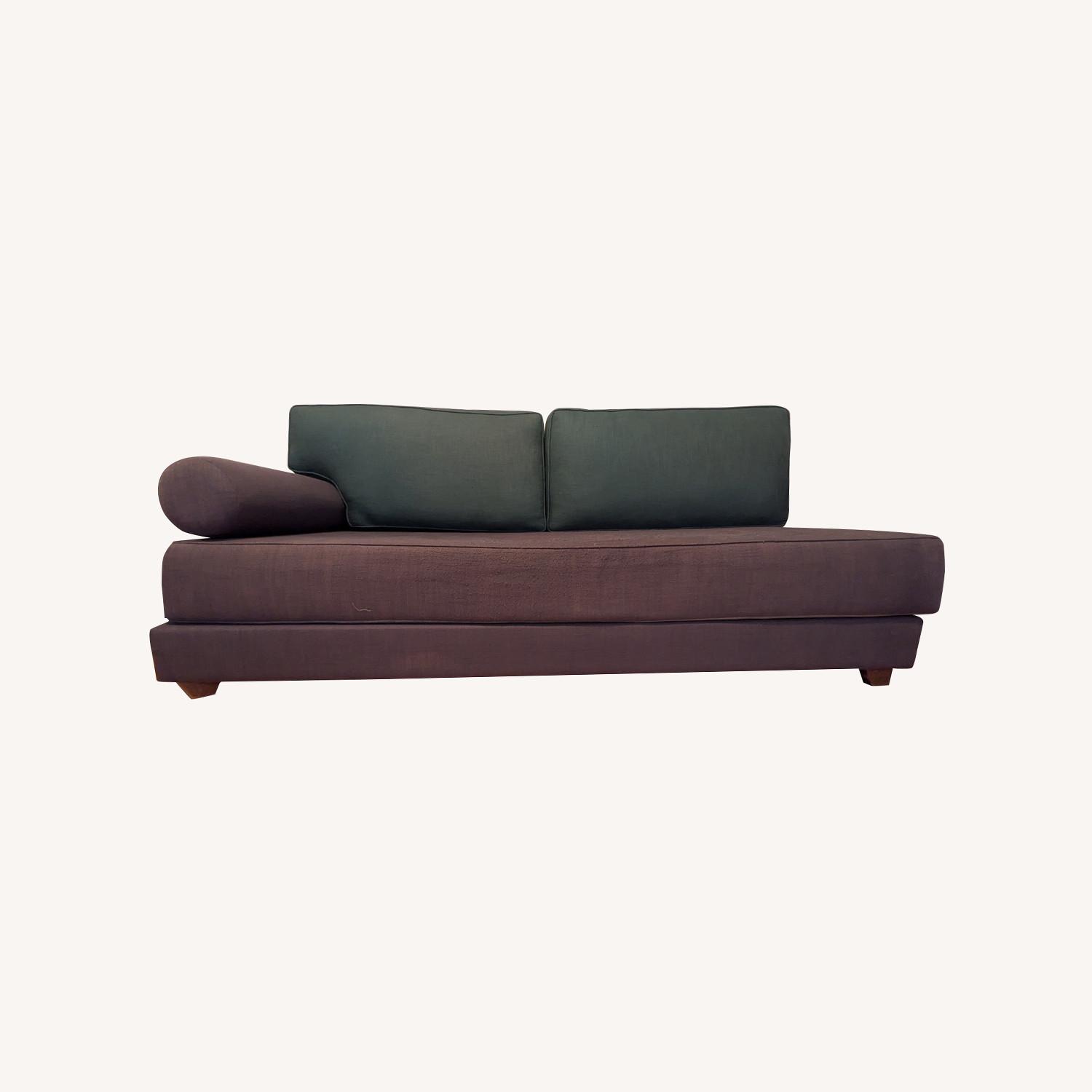 Create & Barrel Futon and Convertible Daybed - image-0
